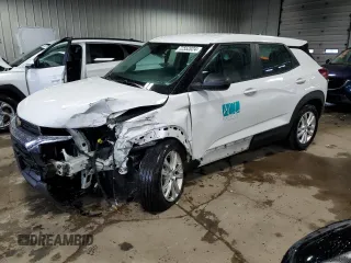 2023 Chevrolet TrailBlazer LS with VIN KL79MNSL0PB045094, listed as a Copart auction lot 72552024 with 73,005 mi miles and Salvage Title. Bid and sale history available at carsss.com. Image 1.