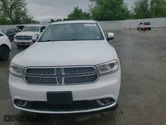 2015 Dodge Durango Citadel z VIN 1C4RDJEG2FC830090, wystawiony jako Copart lot #55167585 z przebiegiem 167 918 mil mil oraz Szkoda całkowita • Salvage title. Historia ofert i sprzedaży dostępna na DreamBid. Obrazek 14.