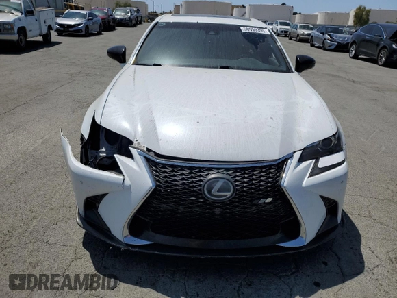 2016 Lexus GS 350 with VIN JTHBZ1BL4GA007242, listed as a Copart auction lot 58999395 with 94,390 mi miles and Salvage title. Bid and sale history available at DreamBid. Image 5.