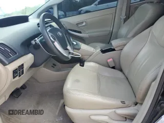 2011 Toyota Prius I with VIN JTDKN3DU2B5320872, listed as a Copart auction lot 54941855 with 189,276 mi miles and Salvage Title. Bid and sale history available at DreamBid. Image 7.
