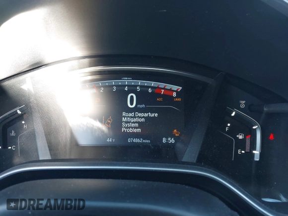 2018 Honda CR-V EX with VIN 7FARW2H56JE097214, listed as a IAAI auction lot 42061999 with 74,862 mi miles and . Bid and sale history available at DreamBid. Image 7.