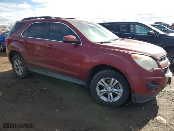 2011 Chevrolet Equinox LT w/1LT with VIN 2CNFLEEC3B6352240, listed as a Copart auction lot 45576215 with 129,775 mi miles and Salvage Title. Bid and sale history available at carsss.com. Image 4.