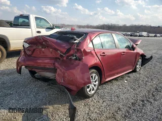 2022 Toyota Corolla LE with VIN 5YFEPMAE5NP364365, listed as a Copart auction lot 49280985 with 41,525 mi miles and Salvage Title. Bid and sale history available at carsss.com. Image 3.