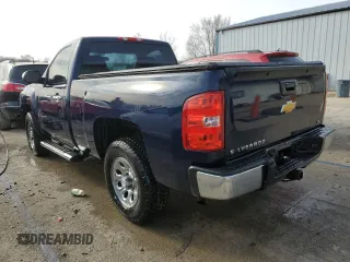 2010 Chevrolet Silverado 1500 Work Truck with VIN 1GCPCPEX0AZ271481, listed as a Copart auction lot 43697235 with 129,897 mi miles and Salvage Title. Bid and sale history available at DreamBid. Image 2.