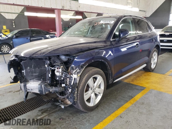 2018 Audi Q5 Premium Plus with VIN WA1BNAFY8J2235601, listed as a Copart auction lot 71803262 with 65,786 mi miles. Bid and sale history available at carsss.com. Image 1.