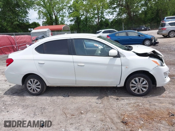 2017 Mitsubishi Mirage ES with VIN ML32F3FJ6HHF08999, listed as a IAAI auction lot 42234559 with 95,842 mi miles and . Bid and sale history available at DreamBid. Image 13.