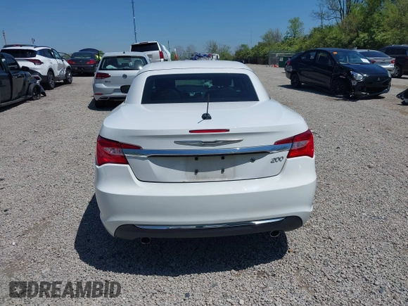 2012 Chrysler 200 Limited with VIN 1C3BCBFG9CN233676, listed as a IAAI auction lot 42227321 with 213,488 mi miles and . Bid and sale history available at DreamBid. Image 17.
