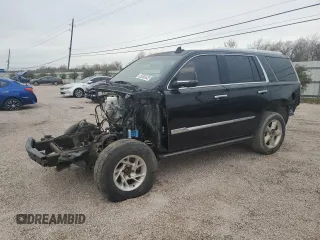 2017 Cadillac Escalade Premium Luxury z VIN 1GYS4CKJ5HR347443, wystawiony jako Copart lot #84918094 z przebiegiem Nie podano mil oraz Szkoda całkowita • Salvage title. Historia ofert i sprzedaży dostępna na DreamBid. Obrazek 1.