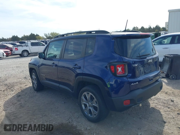 2020 Jeep Renegade Limited with VIN ZACNJBD14LPL70106, listed as a IAAI auction lot 40635517 with 46,987 mi miles and . Bid and sale history available at DreamBid. Image 3.