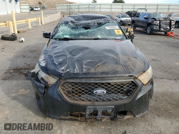 2014 Ford Police Interceptor with VIN 1FAHP2L8XEG148883, listed as a Copart auction lot 77468884 with Not provided miles and Salvage title. Bid and sale history available at DreamBid. Image 5.