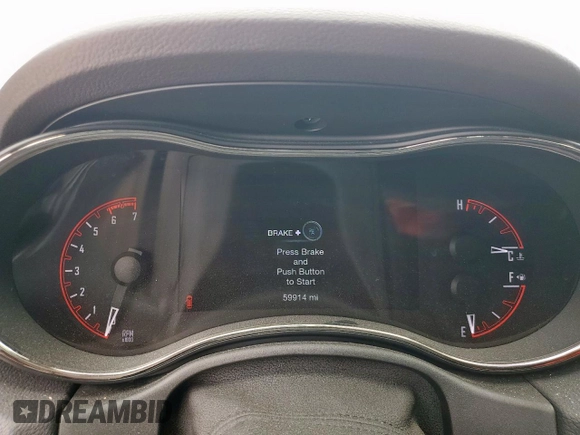 2019 Dodge Durango R/T with VIN 1C4SDJCTXKC799134, listed as a Copart auction lot 63773615 with 59,914 mi miles and Salvage title. Bid and sale history available at DreamBid. Image 9.