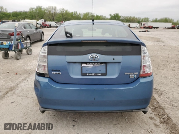 2009 Toyota Prius with VIN JTDKB20U797849712, listed as a Copart auction lot 53740915 with 319,356 mi miles and Salvage Title. Bid and sale history available at DreamBid. Image 6.