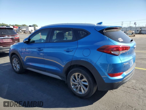 2018 Hyundai Tucson SEL with VIN KM8J3CA4XJU729384, listed as a Copart auction lot 59122875 with 34,150 mi miles and Salvage title. Bid and sale history available at DreamBid. Image 2.