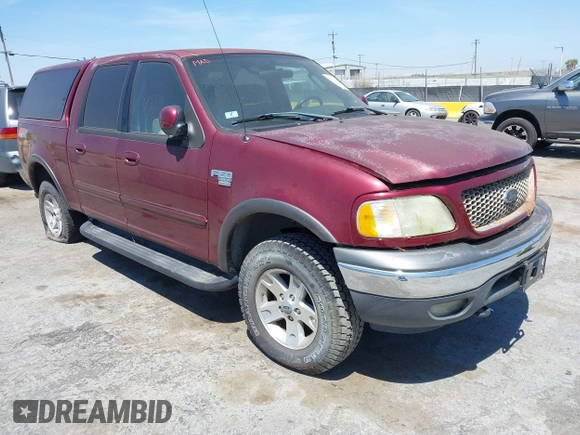 2003 Ford F-150 XLT with VIN 1FTRW08L63KA20475, listed as a IAAI auction lot 42610305 with Not provided miles and . Bid and sale history available at DreamBid. Image 1.