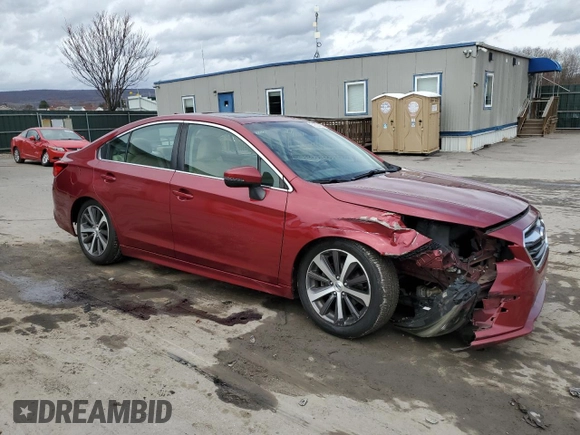 2018 Subaru Legacy Limited with VIN 4S3BNAN6XJ3024187, listed as a Copart auction lot 51685935 with 65,897 mi miles and Salvage Title. Bid and sale history available at carsss.com. Image 4.