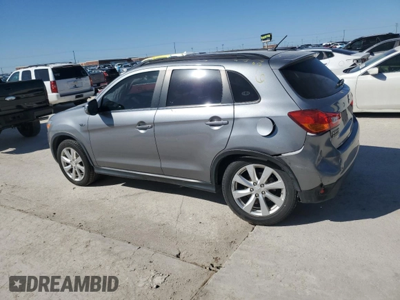 2015 Mitsubishi Outlander Sport 2.4 GT with VIN 4A4AP4AW0FE038259, listed as a Copart auction lot 48536725 with 108,794 mi miles and Salvage Title. Bid and sale history available at carsss.com. Image 2.