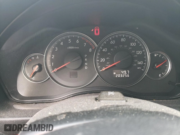 2008 Subaru Outback Limited z VIN 4S4BP62C687333090, wystawiony jako Copart lot #55895645 z przebiegiem 203 256 mil mil oraz Szkoda całkowita • Salvage title. Historia ofert i sprzedaży dostępna na DreamBid. Obrazek 9.