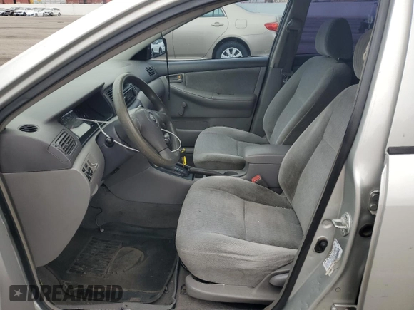 2004 Toyota Corolla CE with VIN 1NXBR32E54Z202173, listed as a Copart auction lot 55756845 with 166,700 mi miles and Salvage Title. Bid and sale history available at DreamBid. Image 7.