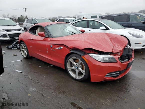 2016 BMW Z4 sDrive28i with VIN WBALL5C50G5A20268, listed as a Copart auction lot 77287803 with 0 mi miles. Bid and sale history available at carsss.com. Image 4.