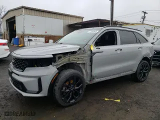 2022 Kia Sorento SX with VIN 5XYRKDLF9NG081798, listed as a Copart auction lot 47594945 with 64,278 mi miles and Salvage Title. Bid and sale history available at carsss.com. Image 1.