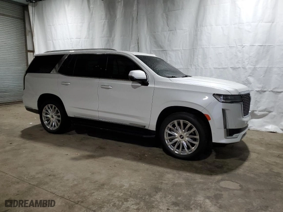 2023 Cadillac Escalade 4WD Premium Luxury with VIN 1GYS4BKL5PR237034, listed as a Copart auction lot 81638734 with 40,311 mi miles and Clean Title. Bid and sale history available at carsss.com. Image 4.
