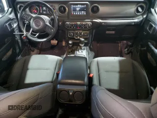 2020 Jeep Gladiator Sport S with VIN 1C6HJTAG3LL161496, listed as a Copart auction lot 48807525 with 88,429 mi miles and Salvage title. Bid and sale history available at DreamBid. Image 8.