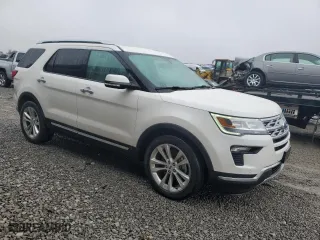 2018 Ford Explorer Limited with VIN 1FM5K7FH4JGA02019, listed as a Copart auction lot 44751085 with 50,534 mi miles and Salvage Title. Bid and sale history available at carsss.com. Image 4.