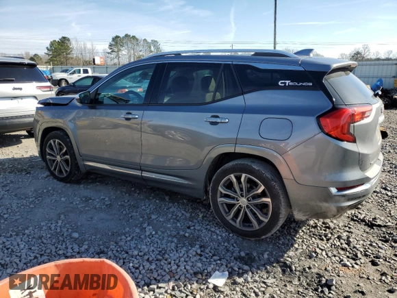 2018 GMC Terrain Denali with VIN 3GKALSEX0JL280377, listed as a Copart auction lot 45693925 with 149,720 mi miles and Salvage Title. Bid and sale history available at DreamBid. Image 2.