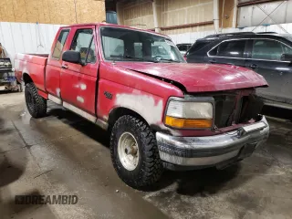1995 Ford F-150 with VIN 1FTEX14N2SKA45154, listed as a Copart auction lot 48499504 with 211,832 mi miles and Non Repairable. Bid and sale history available at carsss.com. Image 4.