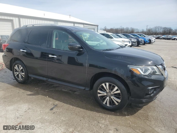 2019 Nissan Pathfinder S with VIN 5N1DR2MMXKC579740, listed as a Copart auction lot 48232405 with 146768 miles and Clean Title. Bid and sale history available at carsss.com. Image 4.