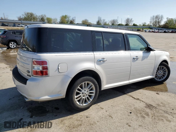 2019 Ford Flex SEL with VIN 2FMGK5C83KBA01423, listed as a Copart auction lot 51986795 with 46,847 mi miles and Salvage Title. Bid and sale history available at carsss.com. Image 3.