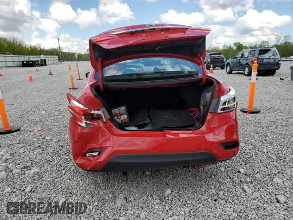 2018 Nissan Sentra S with VIN 3N1AB7AP4JY249673, listed as a Copart auction lot 55724445 with 54,161 mi miles and Salvage Title. Bid and sale history available at DreamBid. Image 6.