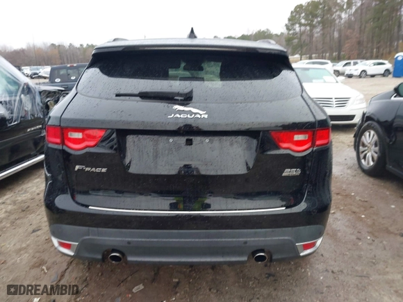 2018 Jaguar F-PACE 25t Premium with VIN SADCJ2FX0JA293960, listed as a IAAI auction lot 41099021 with 76,916 mi miles. Bid and sale history available at carsss.com. Image 16.