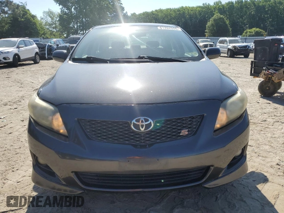 2010 Toyota Corolla with VIN 1NXBU4EE5AZ209006, listed as a Copart auction lot 61492555 with 201,468 mi miles and Clean title. Bid and sale history available at DreamBid. Image 5.