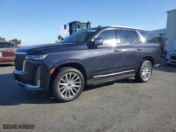 2023 Cadillac Escalade 4WD Premium Luxury with VIN 1GYS4BKL0PR378691, listed as a Copart auction lot 78041954 with 0 mi miles and Clean Title. Bid and sale history available at carsss.com. Image 1.