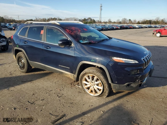 2014 Jeep Cherokee Limited with VIN 1C4PJMDS0EW304741, listed as a Copart auction lot 83017414 with 139,017 mi miles and Clean Title. Bid and sale history available at carsss.com. Image 4.