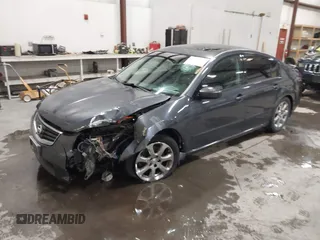 2007 Nissan Maxima 3.5 SE with VIN 1N4BA41E77C804379, listed as a IAAI auction lot 41221580 with 140,792 mi miles. Bid and sale history available at carsss.com. Image 2.