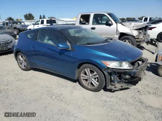 2011 Honda CR-Z EX with VIN JHMZF1C61BS012546, listed as a Copart auction lot 70884154 with 126,040 mi miles and Salvage Title. Bid and sale history available at carsss.com. Image 4.