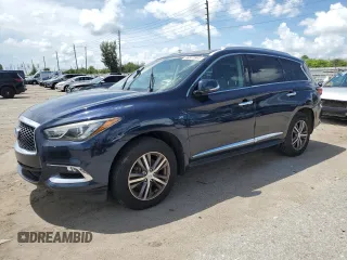 2019 Infiniti QX60 Luxe z VIN 5N1DL0MM4KC561014, wystawiony jako Copart lot #69577844 z przebiegiem 177 089 mil mil oraz Szkoda całkowita • Salvage title. Historia ofert i sprzedaży dostępna na DreamBid. Obrazek 1.
