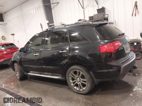 2008 Acura MDX Tech Pkg with VIN 2HNYD28338H524780, listed as a IAAI auction lot 41634455 with 175,749 mi miles. Bid and sale history available at carsss.com. Image 14.