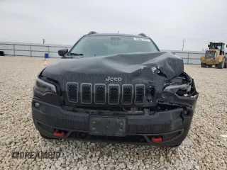2021 Jeep Cherokee Trailhawk with VIN 1C4PJMBX5MD123854, listed as a Copart auction lot 45891165 with 98,964 mi miles and Salvage title. Bid and sale history available at DreamBid. Image 5.