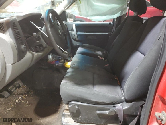 2010 Chevrolet Silverado 1500 LS with VIN 3GCRKREA4AG120565, listed as a Copart auction lot 46037345 with 201,375 mi miles and Salvage Title. Bid and sale history available at carsss.com. Image 7.