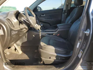 2013 Kia Sportage SX with VIN KNDPCCA61D7511496, listed as a Copart auction lot 87846595 with 171,733 mi miles and Salvage Title. Bid and sale history available at carsss.com. Image 7.