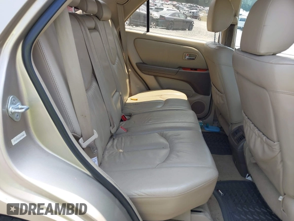 2002 Lexus RX 300 with VIN JTJHF10U620271641, listed as a IAAI auction lot 42681622 with 225,526 mi miles and . Bid and sale history available at DreamBid. Image 8.