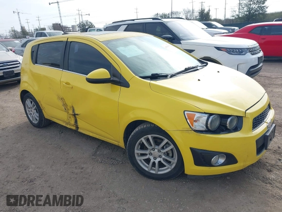 2016 Chevrolet Sonic LT with VIN 1G1JC6SHXG4122619, listed as a IAAI auction lot 41536759 with 54,498 mi miles. Bid and sale history available at carsss.com. Image 6.