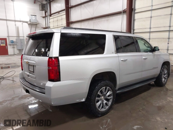 2018 Chevrolet Suburban LT with VIN 1GNSKHKC7JR118799, listed as a IAAI auction lot 41708676 with 139,662 mi miles and . Bid and sale history available at DreamBid. Image 4.