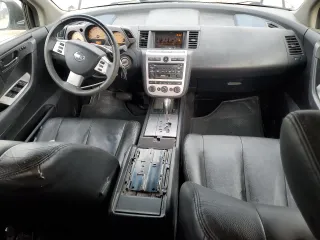 2003 Nissan Murano SL with VIN JN8AZ08W63W228366, listed as a Copart auction lot 76980534 with 185,634 mi miles and Salvage Title. Bid and sale history available at carsss.com. Image 8.