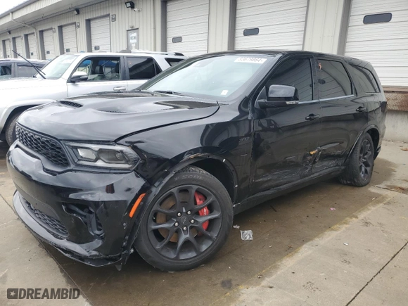 2021 Dodge Durango SRT 392 with VIN 1C4SDJGJ9MC574957, listed as a Copart auction lot 83679864 with 61,295 mi miles and Salvage Title. Bid and sale history available at carsss.com. Image 1.