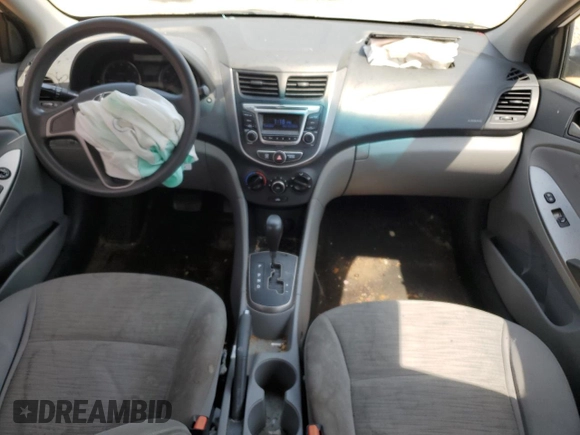 2017 Hyundai Accent SE with VIN KMHCT5AE8HU334420, listed as a Copart auction lot 52504065 with 116,906 mi miles and Non Repairable. Bid and sale history available at DreamBid. Image 8.