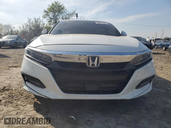 2018 Honda Accord Touring with VIN 1HGCV2F90JA014977, listed as a Copart auction lot 52817165 with 117,928 mi miles and Salvage title. Bid and sale history available at DreamBid. Image 5.